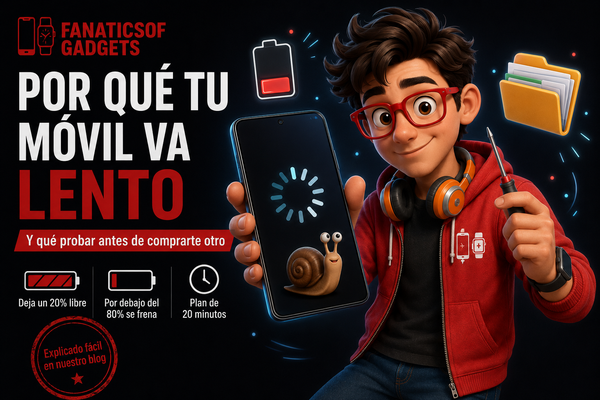 Por qué tu móvil va lento (y qué probar antes de comprarte otro)