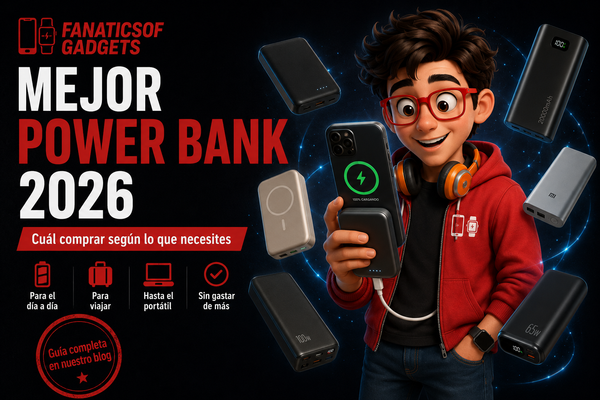 Mejor power bank 2026: cuál comprar según lo que necesites