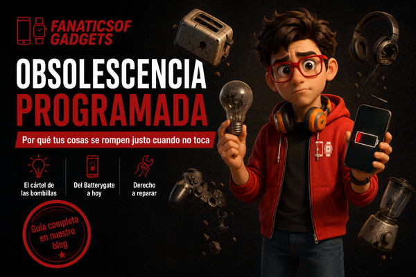 Obsolescencia programada: por qué tus cosas se rompen justo cuando no toca