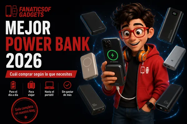 Mejor power bank 2026: cuál comprar según lo que necesites