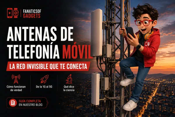 Antenas de telefonía móvil: qué son, cómo funcionan y por qué están por todas partes