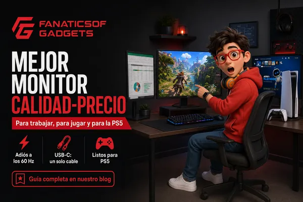 Mejor monitor calidad-precio 2026: para trabajar, para jugar y para la PS5
