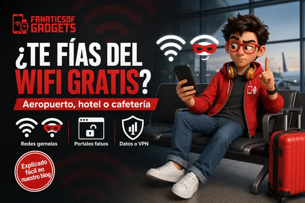 Por qué no deberías fiarte del wifi gratis del aeropuerto, el hotel o la cafetería