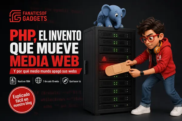 PHP: el invento casero de 1994 que mueve media web (y el fallo que ha apagado webs en medio mundo)