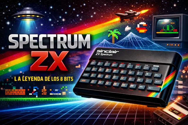 #7 Spectrum ZX.. Leyenda de los 8 bits