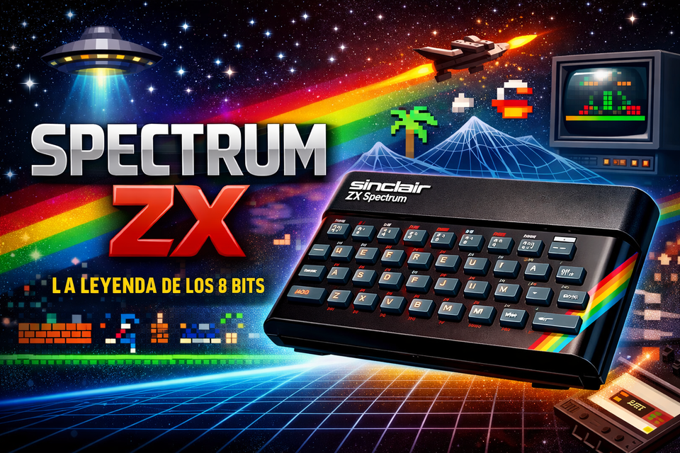 Spectrum ZX.. Leyenda de los 8 bits