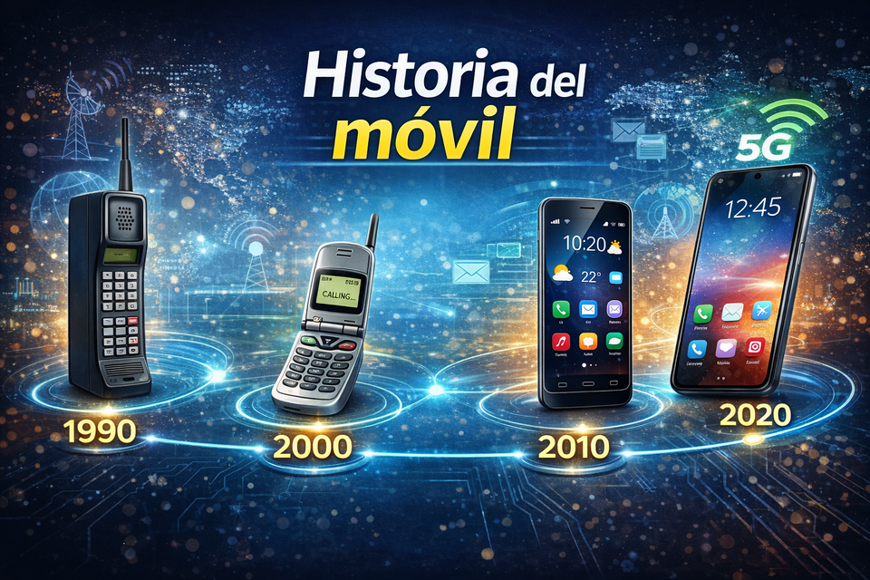 Breve historia del teléfono móvil