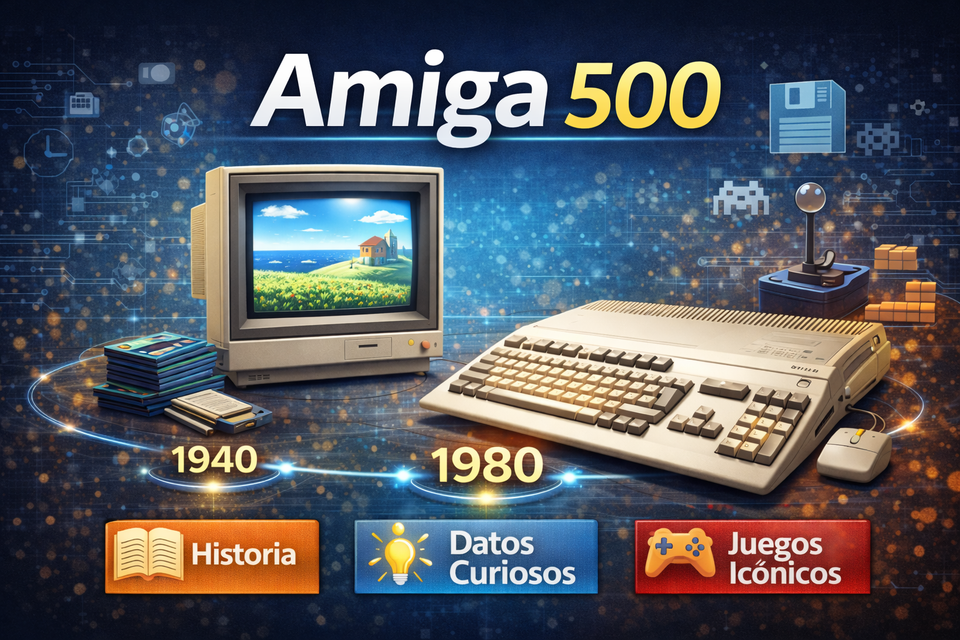 Commodore Amiga 500: el ordenador que dominó Europa