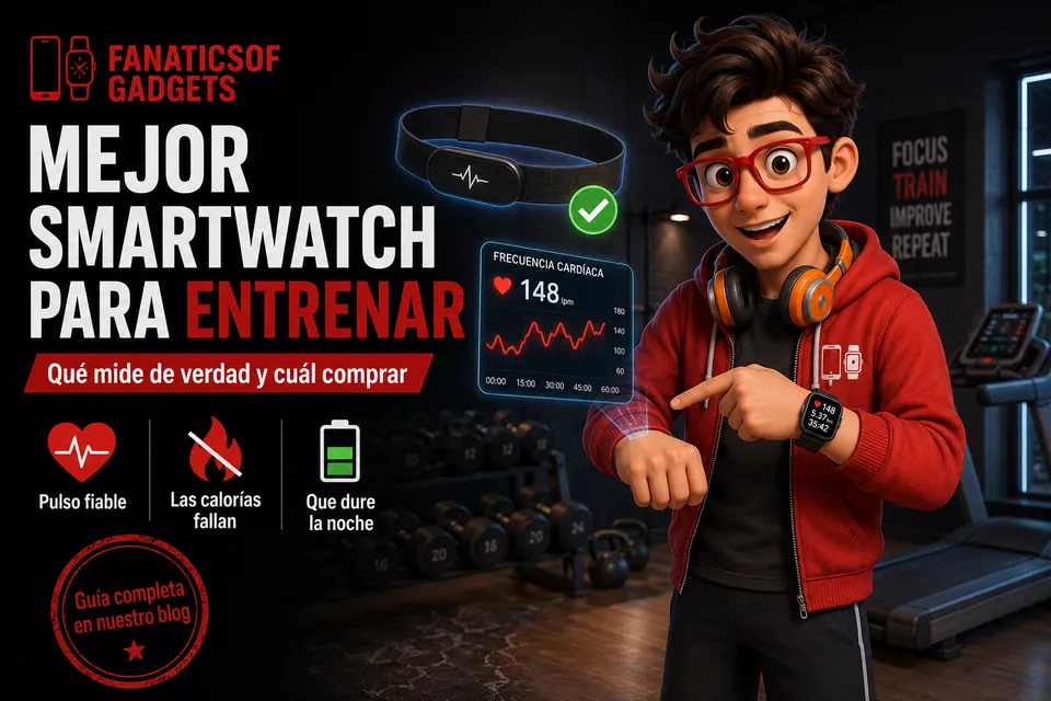 Mejor smartwatch para entrenar 2026: qué mide de verdad y cuál comprar