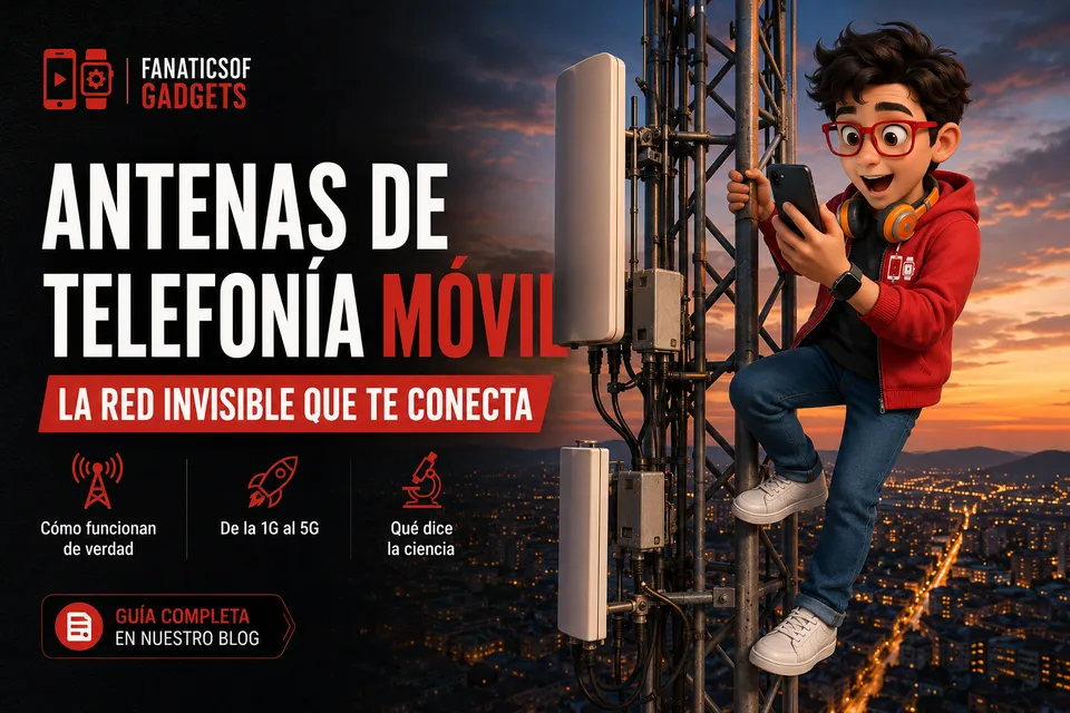 Antenas de telefonía móvil: qué son, cómo funcionan y por qué están por todas partes