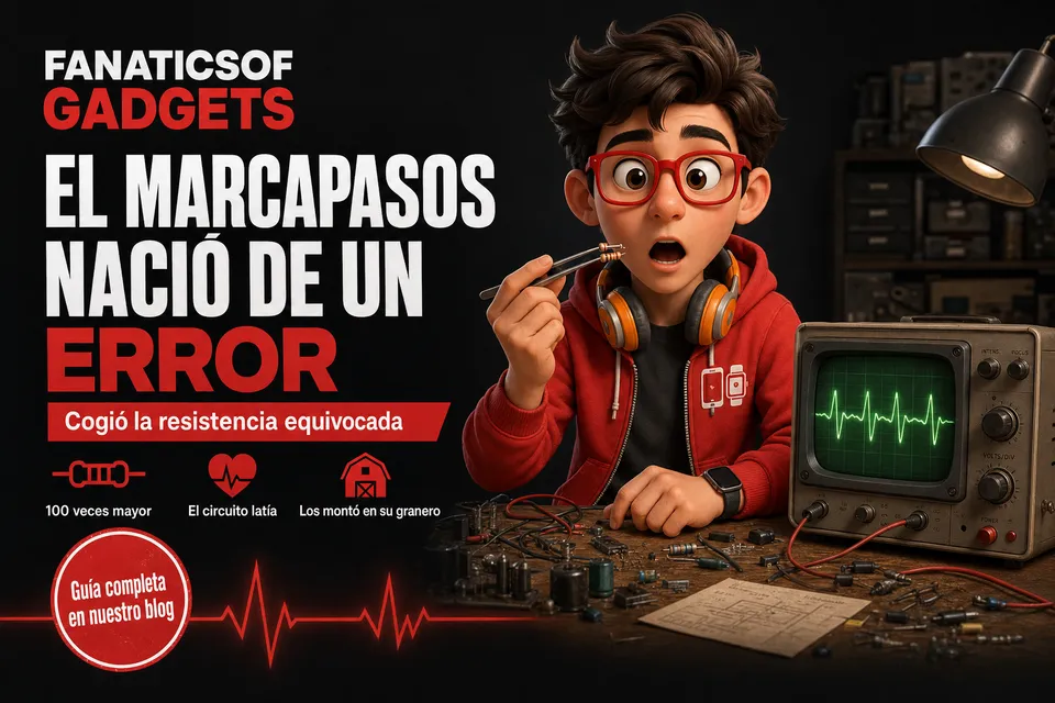 El marcapasos nació de un error: la resistencia equivocada